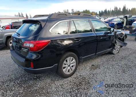 2017 Subaru Outback 2.5I from USA, damaged, VIN 4S4BSAACXH3204411